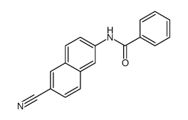 N-(6-cyanonaphthalen-2-yl)benzamide Structure