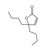 5,5-dibutylfuran-2-one Structure