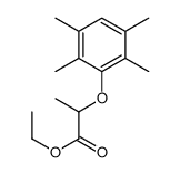 ethyl 2-(2,3,5,6-tetramethylphenoxy)propanoate结构式