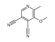 Cinchomerononitrile, 5-methoxy-6-methyl- (4CI) structure