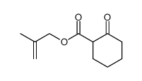 2-methylallyl 2-oxocyclohexane-1-carboxylate Structure