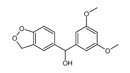 (BENZODIOXOL-5-YL)(3,5-DIMETHOXYPHENYL)METHANOL结构式