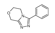 3-phenyl-6,8-dihydro-5H-[1,2,4]triazolo[3,4-c][1,4]oxazine结构式