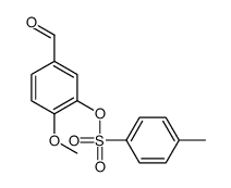 5-Formyl-2-methoxyphenyl 4-methylbenzenesulfonate Structure