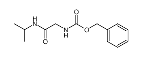 (isopropylcarbamoylmethyl)carbamic acid benzyl ester结构式