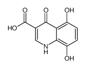 3-Quinolinecarboxylicacid,4,5,8-trihydroxy-(9CI) Structure