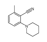 Benzonitrile, 2-methyl-6-(1-piperidinyl)- (9CI)结构式