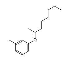 1-methyl-3-octan-2-yloxybenzene结构式