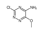 1,2,4-Triazin-5-amine,3-chloro-6-methoxy- picture