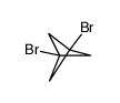 1,3-二溴双环[1.1.1]戊烷结构式