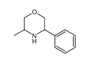 3-methyl-5-phenylmorpholine structure