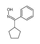 cyclopentyl phenyl ketoxime Structure