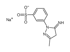 sodium m-(4,5-dihydro-5-imino-3-methyl-1H-pyrazol-1-yl)benzenesulphonate picture