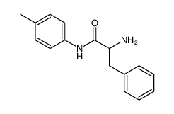 Benzenepropanamide, α-amino-N-(4-methylphenyl)结构式