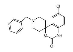 1'-benzyl-6-chlorospiro(4H-3,1-benzoxazine-4,4'-piperidin)-2(1H)-one Structure