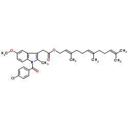 Indometacin farnesil structure