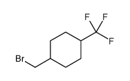 1-(溴甲基)-4-三氟甲基环己烷结构式