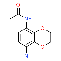 1,4-Benzodioxan-5-amine,8-acetamido- (5CI) structure