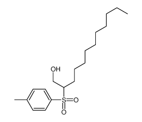 2-(4-methylphenyl)sulfonyldodecan-1-ol结构式
