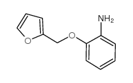 2-(2-呋喃基甲氧基)苯胺结构式