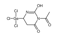 3-acetyl-6-trichlorogermyl-1,3-diazinane-2,4-dione结构式