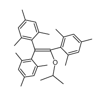 isopropyl trimesitylvinyl ether Structure