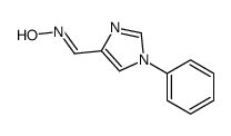 N-[(1-phenylimidazol-4-yl)methylidene]hydroxylamine Structure