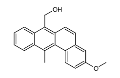 (3-methoxy-12-methylbenzo[a]anthracen-7-yl)methanol结构式