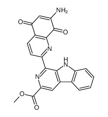 demethyllavendamycin methyl ester Structure