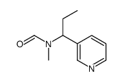 α-Ethyl-N-formyl-N-methylpyridinemethaneamine structure