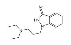 1-[3-(diethylamino)propyl]indazol-3-amine Structure