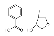 benzoic acid,(3S,4R)-4-methyloxolan-3-ol Structure