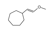 E-1-Cycloheptyl-2-methoxyethylen Structure