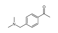 1-(4-DIMETHYLAMINOMETHYL-PHENYL)-ETHANONE Structure