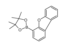 二苯并[B,D]呋喃-4-硼酸频哪醇酯结构式