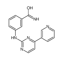 3-[(4-pyridin-3-ylpyrimidin-2-yl)amino]benzamide Structure