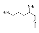 5,6-heptadiene-1,4-diamine Structure