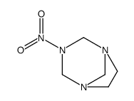 3-Nitro-1,3,5-triazabicyclo[3.2.1]octane Structure