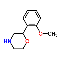 2-(2-Methoxyphenyl)morpholine Structure