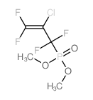 2-chloro-3-dimethoxyphosphoryl-1,1,3,3-tetrafluoro-prop-1-ene结构式
