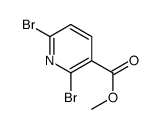 Methy 2,6-dibromopyridine-3-carboxylate结构式