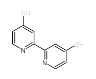 4,4'-DITHIO-2,2'-BIPYRIDINE结构式