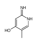 2-amino-5-methyl-1H-pyridin-4-one Structure