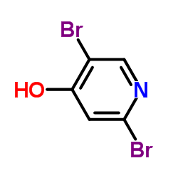 2,5-Dibromopyridin-4-ol structure