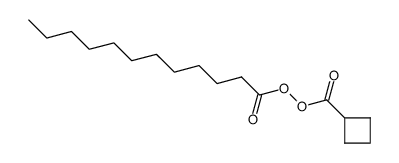 cyclobutanecarbonyl dodecanoyl peroxide结构式