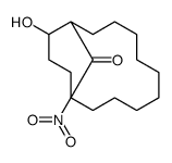 14-hydroxy-11-nitrobicyclo[9.3.1]pentadecan-15-one结构式