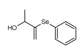3-phenylselanylbut-3-en-2-ol结构式