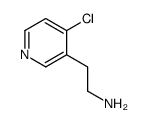 2-(4-Chloro-pyridin-3-yl)-ethylamine结构式