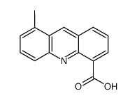 8-methylacridine-4-carboxylic acid Structure