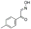 (4-METHYLPHENYL)(OXO)ACETALDEHYDE OXIME Structure